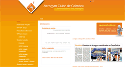 Desktop Screenshot of acrogymcc.com